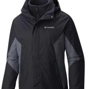 NWT COLUMBIA MEN'S BLACK EAGER AIR INTERCHANGEABLE US XL